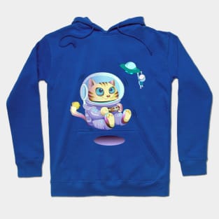 astronaut cat Hoodie